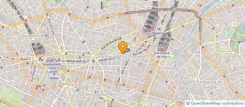 localisation de l'entreprise SYND.COPR. 183 RUE SAINT MAUR   75010 PA  PARIS