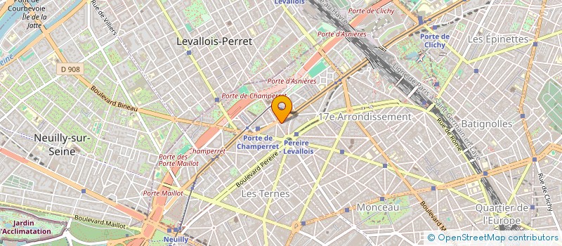 localisation de l'entreprise SYND.COPR. 185 RUE ORDENER 75018 PARIS R  PARIS