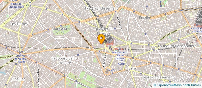 localisation de l'entreprise SYND COPR 19 21 RUE DU ROCHER 75008 PARIS  PARIS