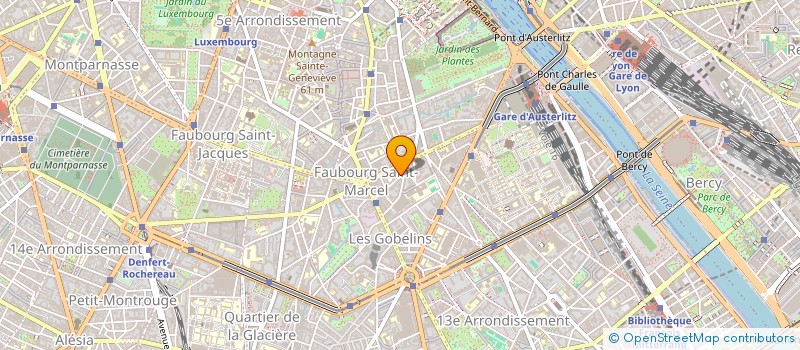 localisation de l'entreprise SYND COPR 19 BD DU MONTPARNASSE  PARIS