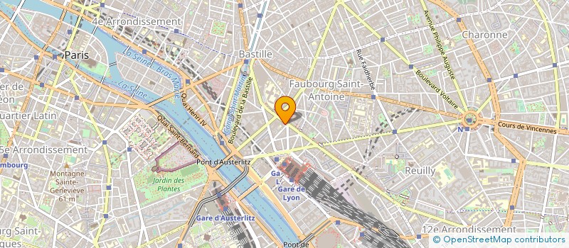 localisation de l'entreprise SYND.COPR. 19 RUE ANDRE DEL SARTE 75018  PARIS