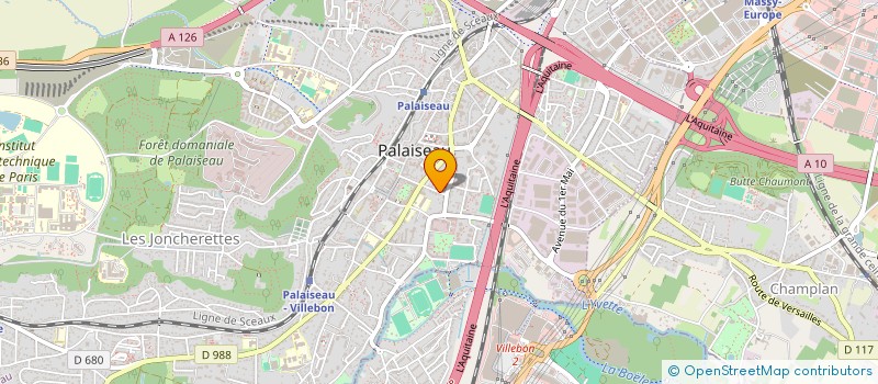 localisation de l'entreprise SYND.COPR. 19 RUE CARNOT 91 PALAISEA à PALAISEAU