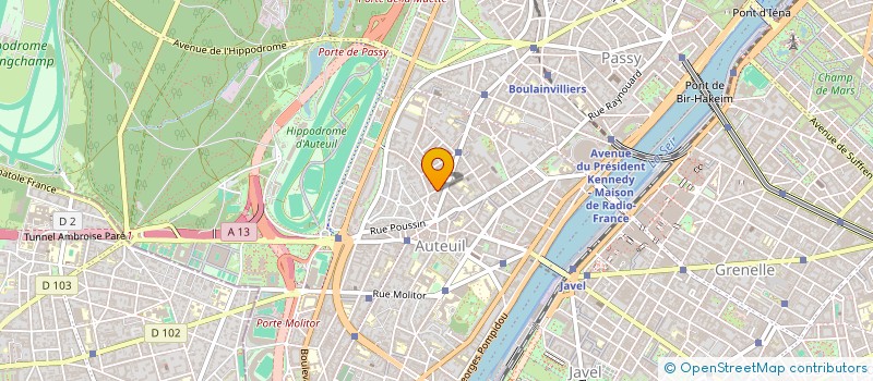 localisation de l'entreprise SYND.COPR. 19 RUE DE LA SOURCE  75016 PA  PARIS