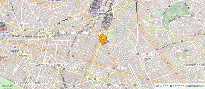 localisation de l'entreprise SYND.COPR. 19 RUE MESLAY 75003  PARIS RE  PARIS