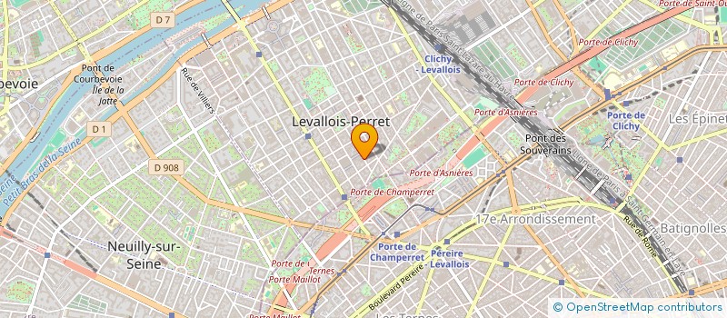 localisation de l'entreprise SYND.COPR. 19 RUE TREBOIS 92 LEVALLOI à LEVALLOIS-PERRET