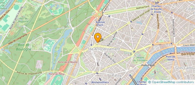 localisation de l'entreprise SYND.COPR. 192 AV VICTOR HUGO    PARIS R  PARIS