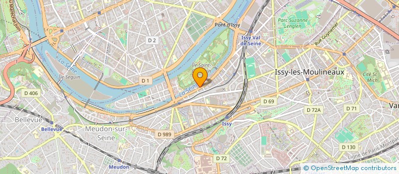 localisation de l'entreprise SYND COPR 192 QUAI STALINGRAD à ISSY-LES-MOULINEAUX