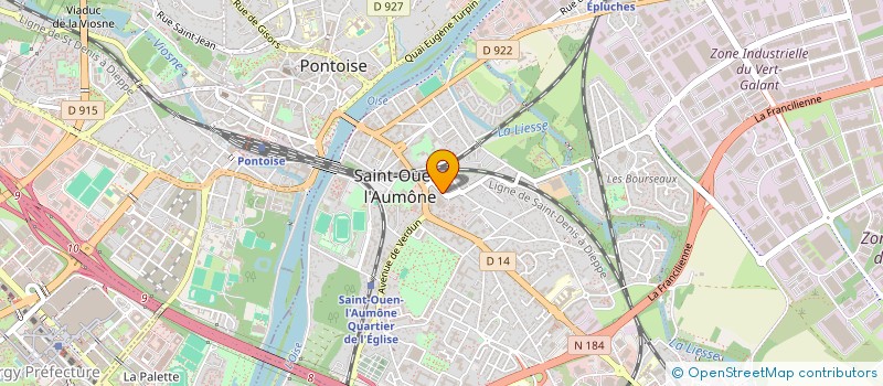 localisation de l'entreprise SYND COPR 2-12 RUE DAMPIERRE  SAINT-OUEN-L'AUMONE