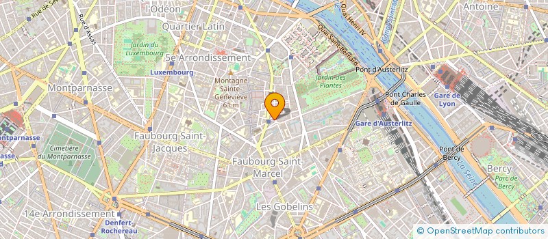 localisation de l'entreprise SYND COPR 2 BIS RUE MIRBEL 75004 PARIS  PARIS