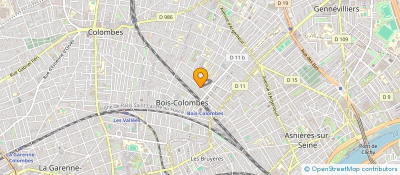 localisation de l'entreprise SYND.COPR. 2 RUE EUGENE BESANCON 92 BOIS à BOIS-COLOMBES