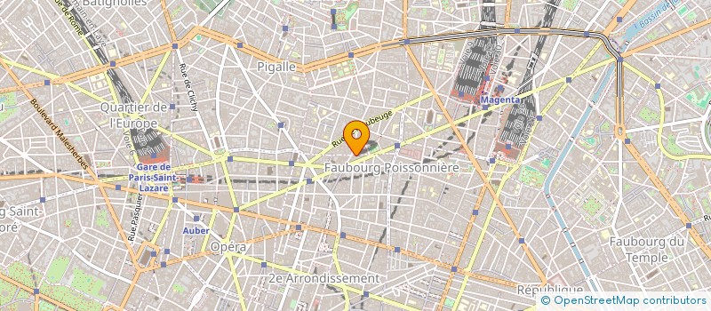 localisation de l'entreprise SYND.COPR. 2 RUE LAMARTINE 75009 PARIS R  PARIS