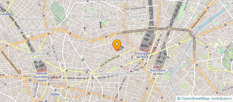 localisation de l'entreprise SYND.COPR. 2 RUE THIMONNIER PARIS 9 REP  PARIS