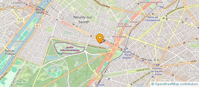 localisation de l'entreprise SYND COPR 20 R CHARLES LAFFITTE à NEUILLY-SUR-SEINE