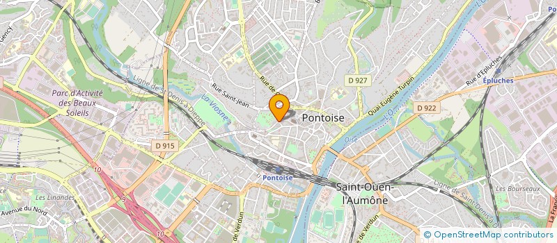 localisation de l'entreprise SYND.COPR. 20 R DE LA           COUTELLE  PONTOISE