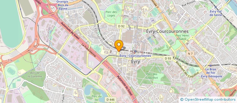 localisation de l'entreprise SYND.COPR. 20 RUE BARTHOLDI     92100 BO  EVRY-COURCOURONNES