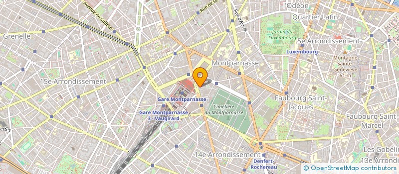 localisation de l'entreprise SYND.COPR.  20 RUE DU MAINE     75014 PA  PARIS