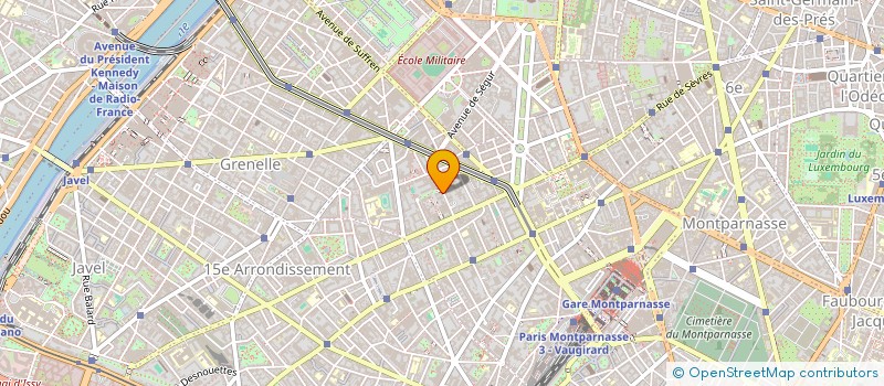 localisation de l'entreprise SYND COPR 20 RUE FRANCOIS BONVIN 75015  PARIS  PARIS