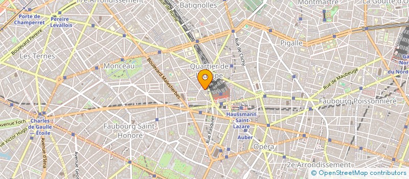 localisation de l'entreprise SYND.COPR. 20 RUE LAFFITTE PARIS 9 REP S  PARIS