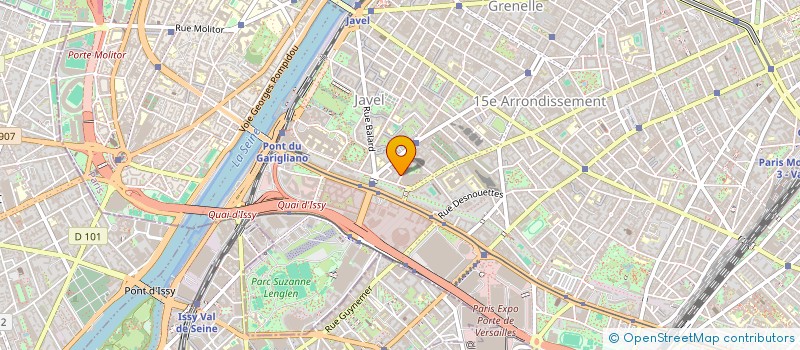 localisation de l'entreprise SYND COPR 200 RUE DE LOURMEL 75015 PARIS  PARIS