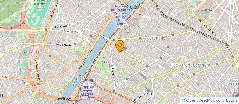 localisation de l'entreprise SYND COPR 202 BD ST GERMAIN  PARIS