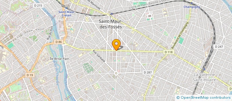 localisation de l'entreprise SYND.COPR. 204 BD DE CRETEIL 94 SAINT MA à SAINT-MAUR-DES-FOSSES