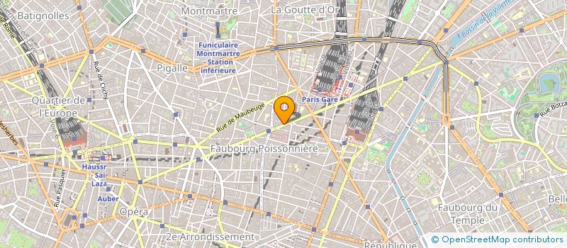 localisation de l'entreprise SYND.COPR. 205 RUE DU FG ST MARTIN PARIS  PARIS