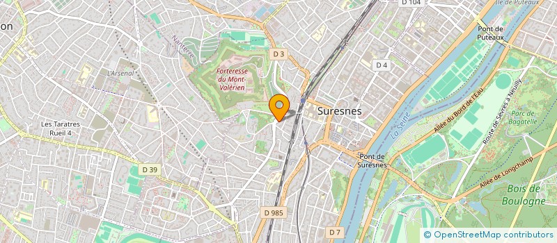 localisation de l'entreprise SYND COPR 21 AV DE LA FONTAINE DU TERTRE à SURESNES