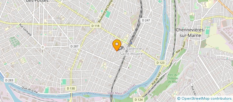 localisation de l'entreprise SYND.COPR. 21 AV FRANCIS GARNIER 94210 S à SAINT-MAUR-DES-FOSSES