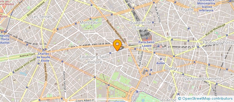 localisation de l'entreprise SYND.COPR. 21 RUE DAVY 75017    PARIS RE  PARIS