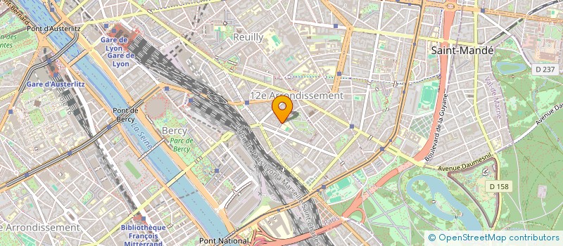 localisation de l'entreprise SYND.COPR. 21 RUE DE LA BRECHE  AUX LOUP  PARIS