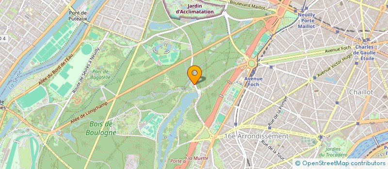 localisation de l'entreprise SYND COPR 21  RUE DE LA POMPE  PARIS