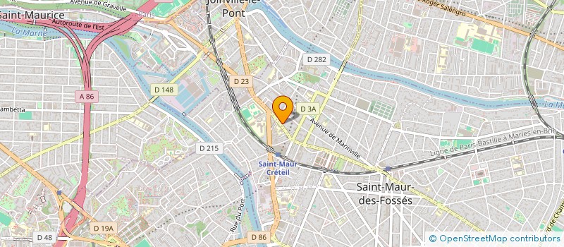 localisation de l'entreprise SYND COPR 21 RUE DE LA VARENNE à SAINT-MAUR-DES-FOSSES