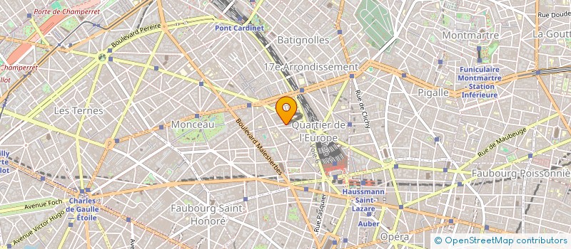localisation de l'entreprise SYND.COPR. 21 RUE DE NAPLES PARIS 8 REP  PARIS