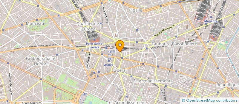 localisation de l'entreprise SYND.COPR. 21 RUE FABRE D EGLANTINE 7501  PARIS