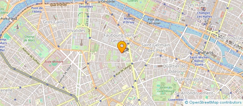 localisation de l'entreprise SYND.COPR. 21 RUE LAS CASES     75007 PA  PARIS