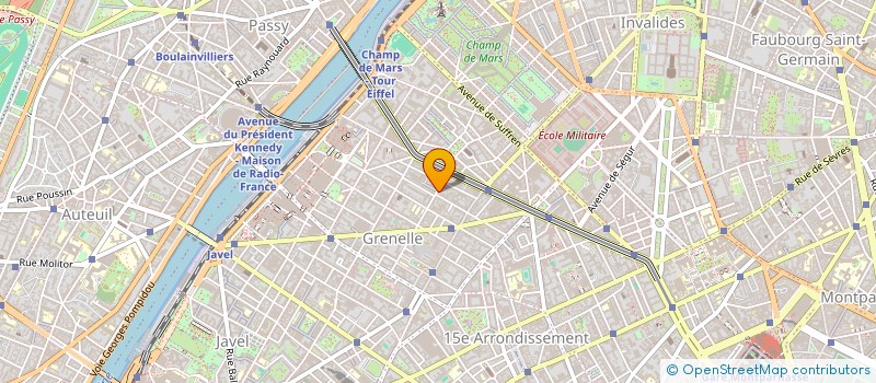 localisation de l'entreprise SYND COPR 21 RUE VIOLET 75015 PARIS  PARIS