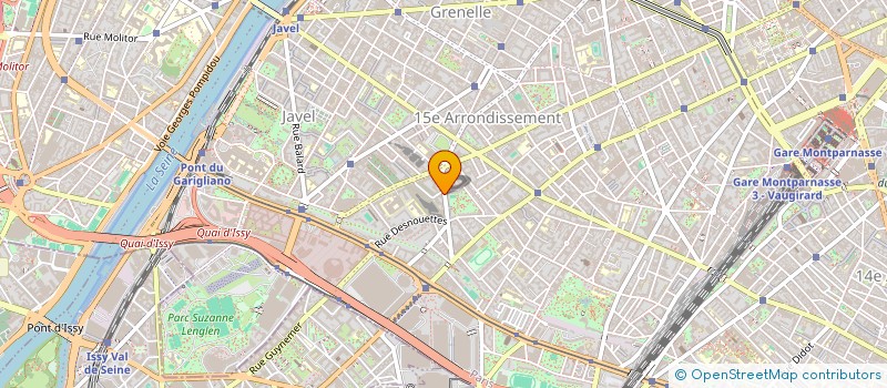 localisation de l'entreprise SYND.COPR. 210 RUE DE LA CROIX  NIVERT P  PARIS