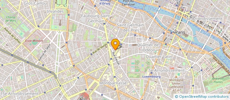 localisation de l'entreprise SYND.COPR. 211B AV DE VERSAILLES PARIS 1  PARIS