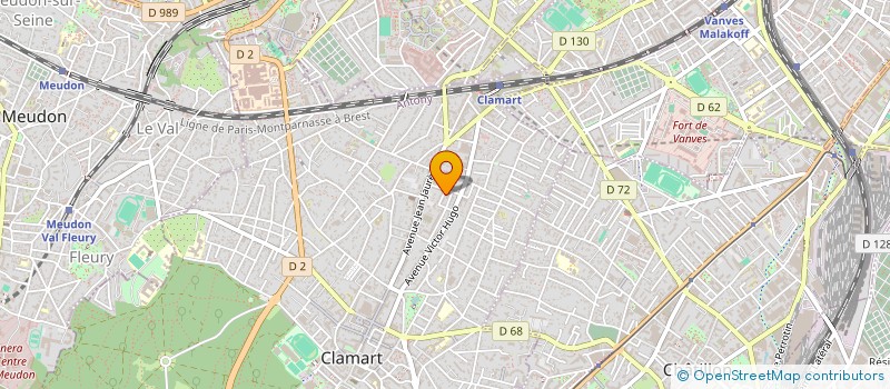 localisation de l'entreprise SYND COPR 22-24 RUE PAUL BERT à CLAMART