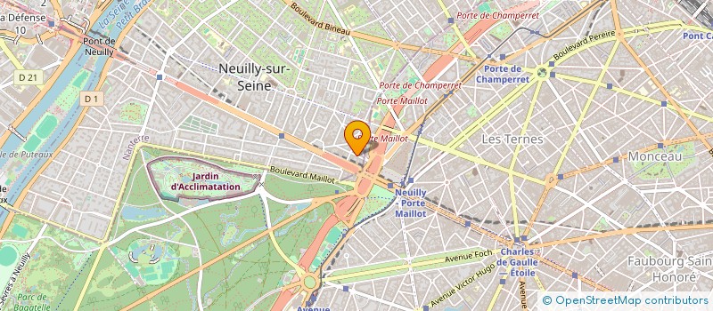localisation de l'entreprise SYND.COPR. 22 B RUE DE CHARTRES NEUILLY à NEUILLY-SUR-SEINE