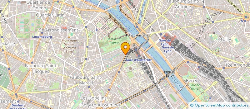 localisation de l'entreprise SYND.COPR. 22 BD DE L'HOPITAL   75005 PA  PARIS