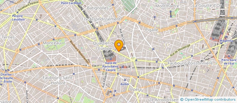 localisation de l'entreprise SYND.COPR. 22 RUE D'ATHENES     75009 PA  PARIS