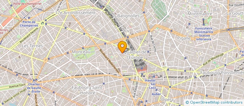 localisation de l'entreprise SYND.COPR. 22 RUE D EDIMBOURG   75008 PA  PARIS