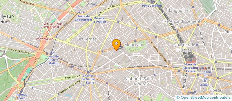 localisation de l'entreprise SYND.COPR. 22 RUE DARU 75008    PARIS RE  PARIS