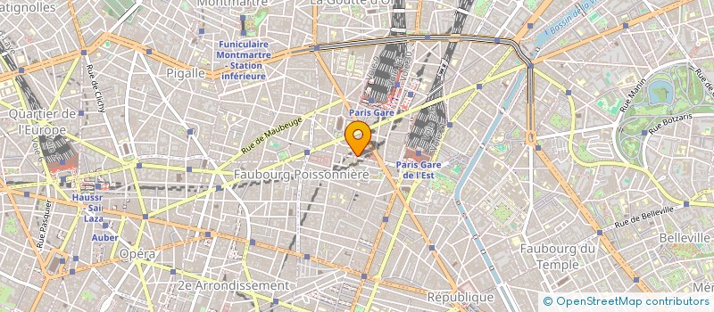 localisation de l'entreprise SYND.COPR. 22 RUE DE CHABROL    75010 PA  PARIS