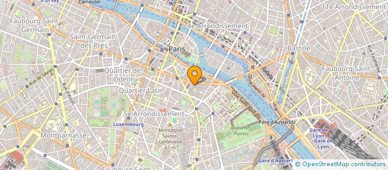 localisation de l'entreprise SYND COPR 22 RUE DE PONTOISE  PARIS