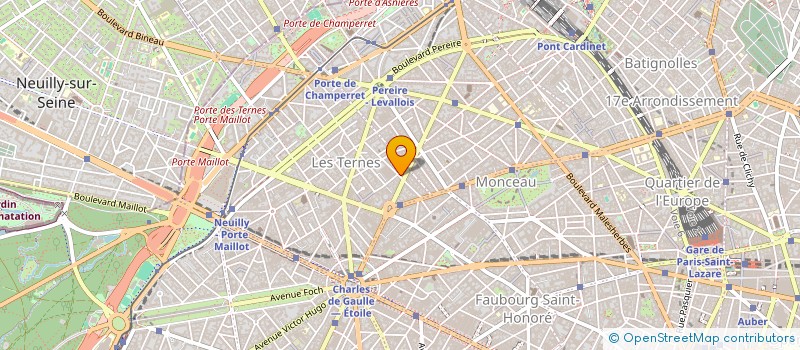 localisation de l'entreprise SYND COPR 22 RUE DES RENAUDES  PARIS