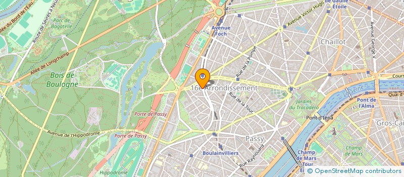 localisation de l'entreprise SYND.COPR. 22 RUE JEAN NICOT PARIS 7 REP  PARIS