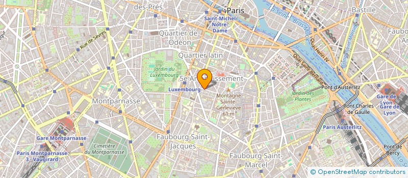 localisation de l'entreprise SYND.COPR. 22 RUE P ET M CURIE  75005 PA  PARIS