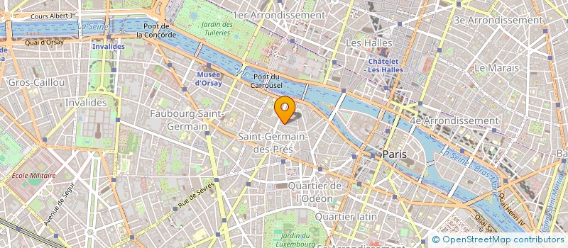 localisation de l'entreprise SYND.COPR. 22 RUE VISCONTI 75006 PARIS R  PARIS